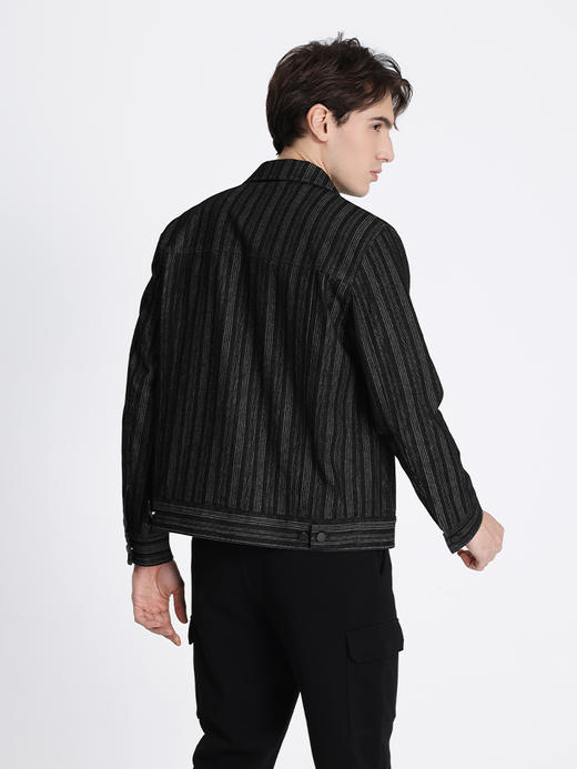 callisto黑色纯棉夹克 STFEJ099Y 商品图2