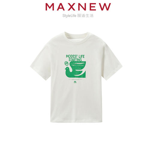 【T恤】童装全棉字母印花T恤 1N2341221 商品图0