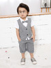 【英伦西服男童2件套】夏装宝宝衣服夏季绅士礼服周岁儿童套装 商品缩略图2