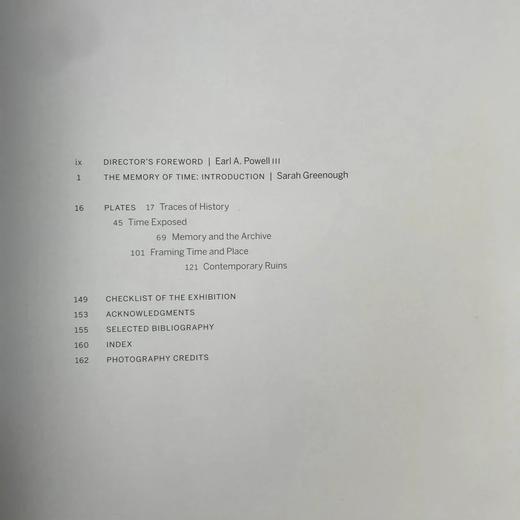 时间的记忆：美国国家艺术馆当代摄影图集 130幅插图 精装16开 商品图6