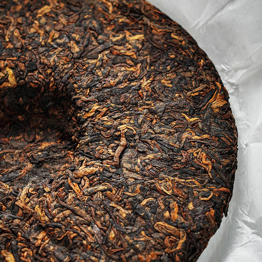 【冰岛熟茶】2017年冰岛五寨核心拼配“冰糖甜”的加强版 普洱茶熟茶 200克/饼 拍5发6拍10发12 商品图3