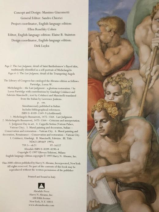 米开朗基罗《最后的审判》复原 154幅插图（150幅彩色） 精装大16开 商品图4