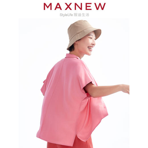 【衬衫】女装花式轻通勤宽松衬衫 1N2221304 商品图1