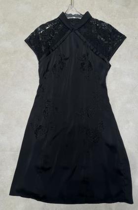 【门店同款】ENJOY夏季重工刺绣旗袍裙 157503159