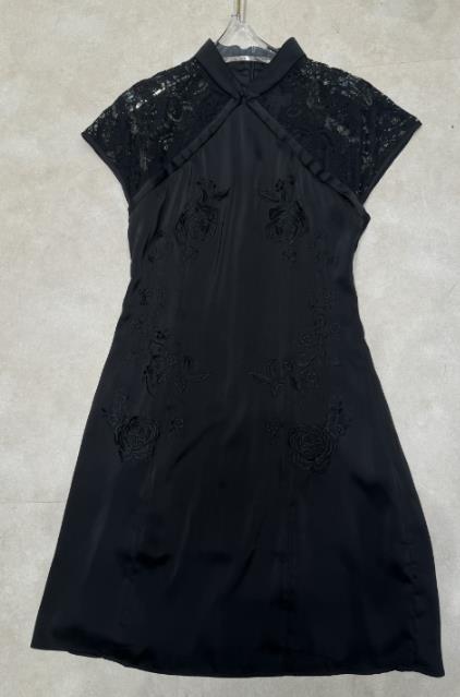 【门店同款】ENJOY夏季重工刺绣旗袍裙 157503159 商品图0