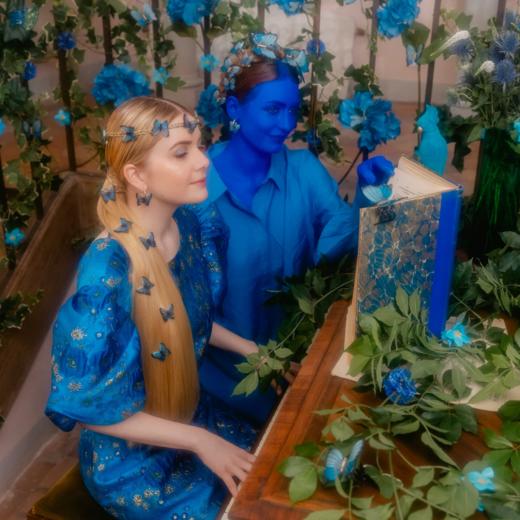 北京仓｜CouCou Suzette-BLUE BUTTERFLY-蓝色蝴蝶 发抓［法国设计师］ 商品图7