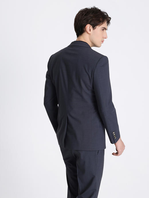 callisto深灰绵羊毛混纺西服 STBWJ050C 商品图2