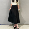 【百搭经典款】ESBACK复古半身裙高腰有垂感宽松A字挺阔版型 商品缩略图4