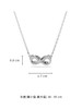 【此沙同款系列】施华洛世奇Hyperbola白色项链 商品缩略图1