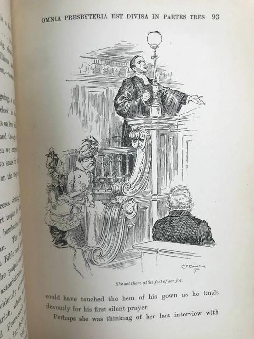 1902年 凯特·道格拉斯·威金《佩内洛普的苏格兰经历》 C.E.布洛克数十幅插图 漆布精装32开 商品图12