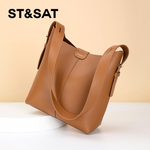 星期六极简风大容量水桶包SS3521A580 商品图4