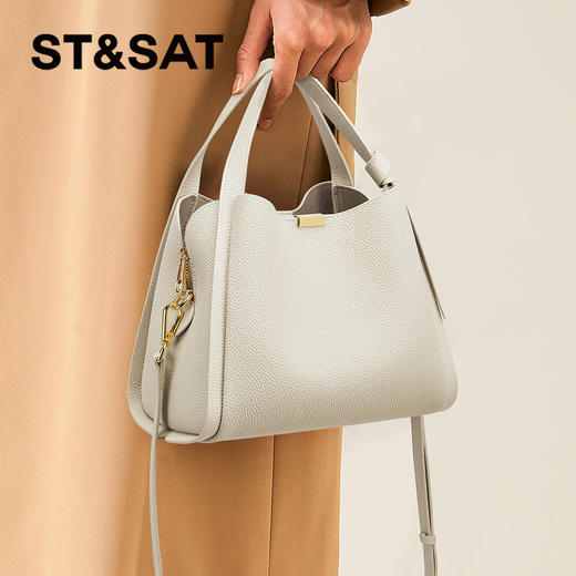 星期六时髦百搭大容量手提包SS3521A416 商品图4