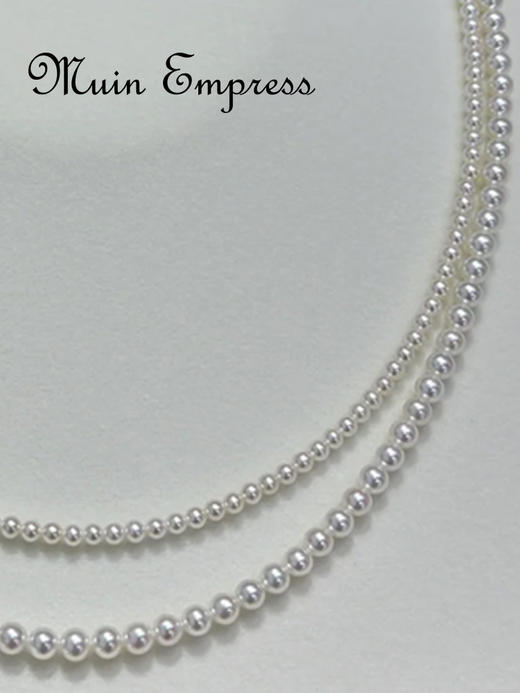 优选丨澳白色正圆贝珠项链组合 多种规格可选 商品图0