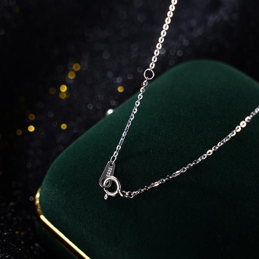 子佩集S925银【葫芦照水】套链项链【XL040215】白玉髓纯银时尚2404 商品图4