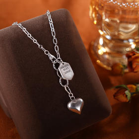 子佩集S925银【沐心】项链【CY802712】纯银原创22404