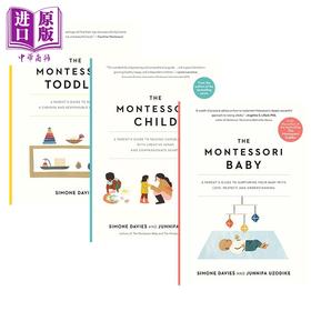 【中商原版】The Montessori Baby Toddler Child 蒙台梭利家长指南系列3册 新手父母抚养教育启蒙婴儿童方法英文原版进口图书