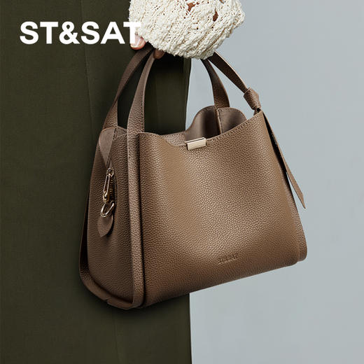 星期六时髦百搭大容量手提包SS3521A416 商品图0