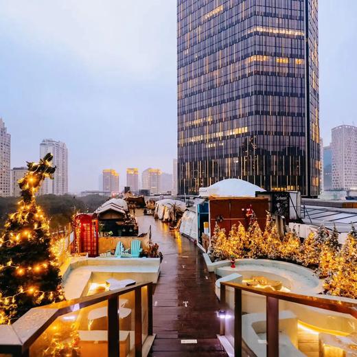 可以直接看到东方明珠的屋顶露营地 商品图0