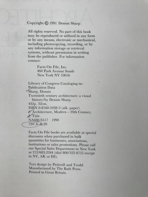 二十世纪建筑：视觉史 1200余幅插图 精装大16开 商品图3