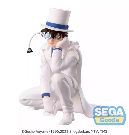 SEGA 世嘉 名侦探柯南 怪盗基德 蹲姿 景品手办 商品图0