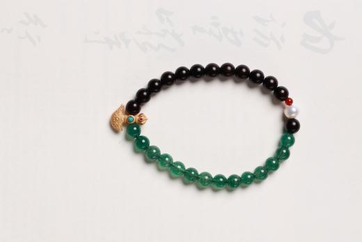 XYZT0513°绿洲|紫檀水晶手链手串 商品图1