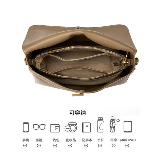 星期六休闲慵懒风大容量单肩包SS3521A305 商品图7