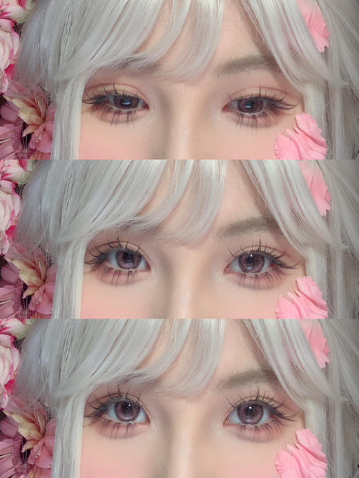 半年抛 Sunny Girl Con 温柔白羊 14.5 虹膜粉棕 商品图3