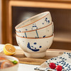 摩登主妇mototo熊猫国风大号陶瓷家用高级感汤碗吃面专用碗拉面碗 商品缩略图2