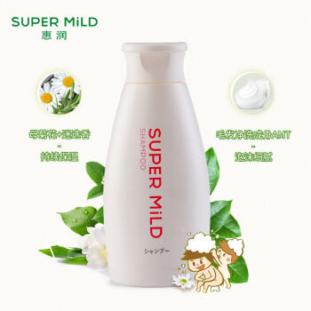 惠润（SUPER MiLD）鲜花芳香洗发露220ml旅行装男女柔顺蓬松洗发水 商品图2