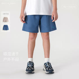 【超轻速干】马克珍妮男童弹力轻便速干短裤2024年夏装新款240358