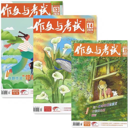 作文与考试【初中版】（每月3本）下旬刊每期附一套中考模拟卷！ 【悦刊图书】 商品图3