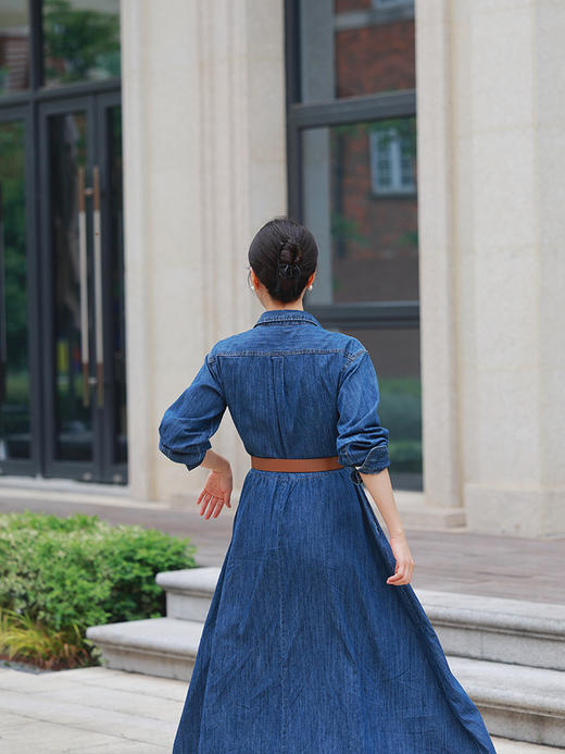 R@lph L@uren版型优化款牛仔连衣裙 商品图3