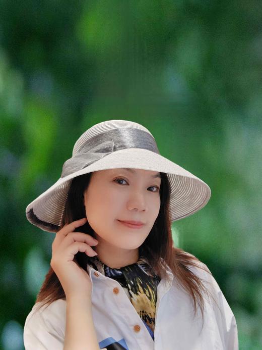 优品堂【悦薇】加大草帽可上翘可平戴 商品图8