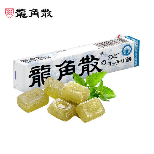 龙角散薄荷草本润喉糖果40g/064398 多种草本植物配方舒缓喉咙 商品图0