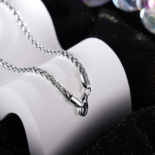 子佩集S925银仿古项链【YFXL030-28】纯银素银2404 商品图1