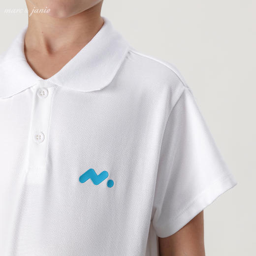 【科技凉感】马克珍妮夏装新款 男童宽松短袖POLO衫230872 商品图2