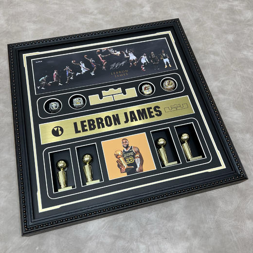 收藏系列 勒布朗詹姆斯 装饰纪念画 豪华版（非亲签） 商品图3