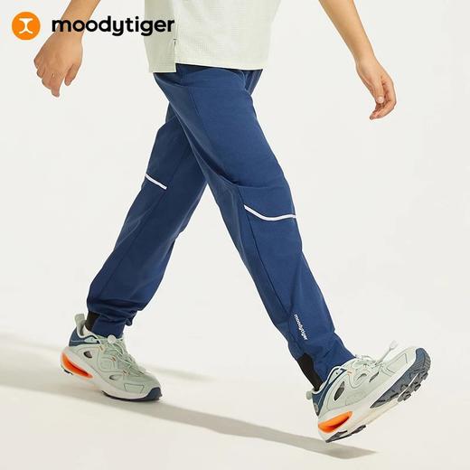 【24年夏新品】moodytiger儿童裤子防蚊裤夏款速干裤Air Supply空气裤32111301 商品图0