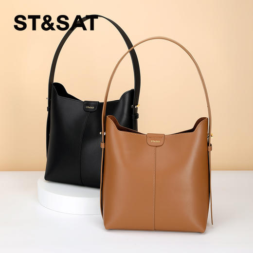 星期六极简风大容量水桶包SS3521A580 商品图1