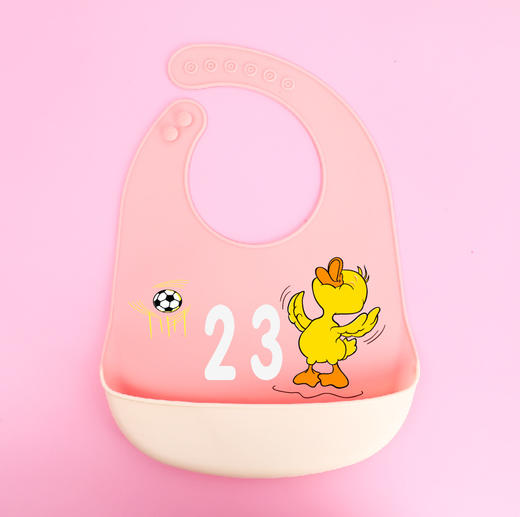 【60款可选！舒适佩戴不脏衣】跨境新款婴儿硅胶围兜防水宝宝吃饭兜儿童围嘴大号口水兜免洗饭兜 商品图5