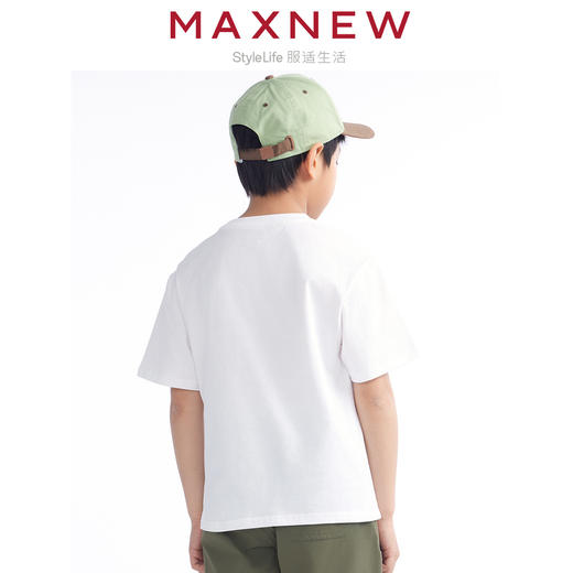 【T恤】童装舒适全棉字母印花T恤 1N2341216 商品图2