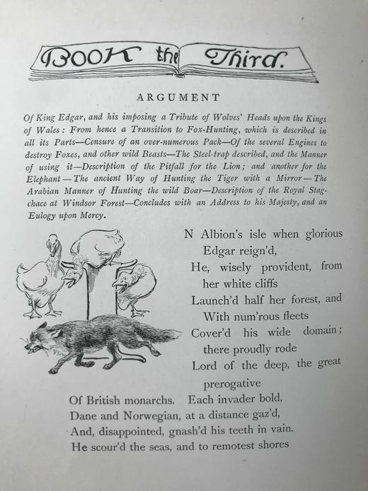 1896年 威廉·萨默维尔《追逐》 休·汤姆森约10余幅精美插图 漆布精装大32开 商品图13