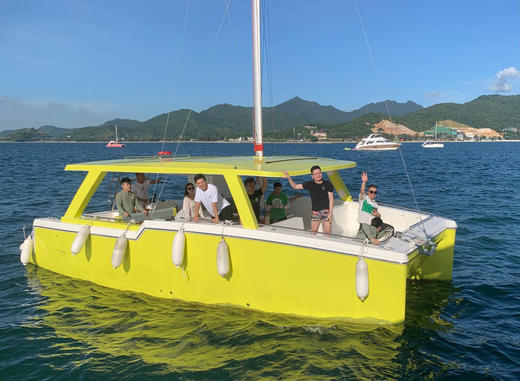 网红双体游艇 商品图0