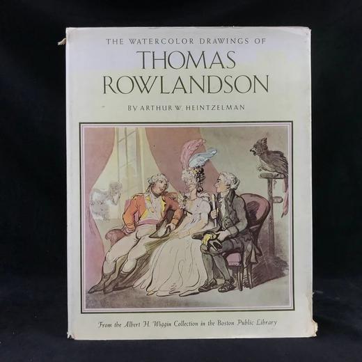 托马斯·罗兰森水彩画集 52幅插图 精装大16开 商品图0