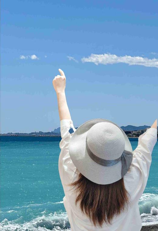 优品堂【悦薇】加大草帽可上翘可平戴 商品图0