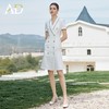 AD白色西装连衣裙气质干练西服裙子新款教师工作服主持人上镜服装 商品缩略图3