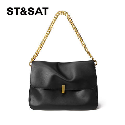 星期六休闲慵懒风大容量单肩包SS3521A305 商品图3