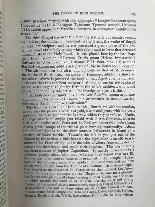 1890年 伊夫林日记（含回忆录） 真皮精装大32开 商品图4
