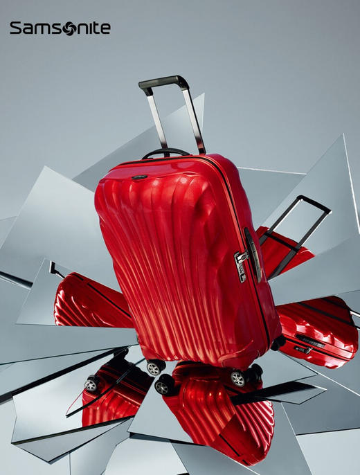 新秀丽 大号拉杆箱  CS2*10004-F 红色.CURV 商品图5