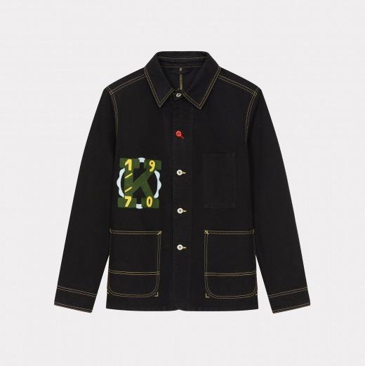 KENZO 牛仔夹克男  FE55DV1116C1-BM . 商品图0